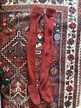 Nordic Socks Over-the-Knee Merino Wool Socks - Maroone